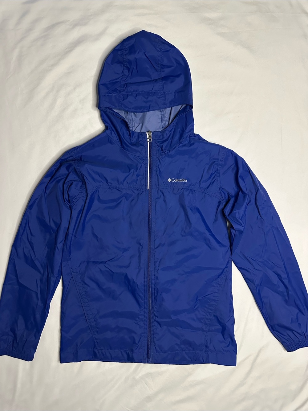 Columbia Sportswear boys blue windbreaker jacket
